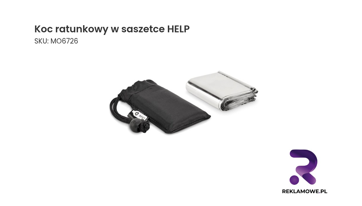 Koc ratunkowy w saszetce HELP