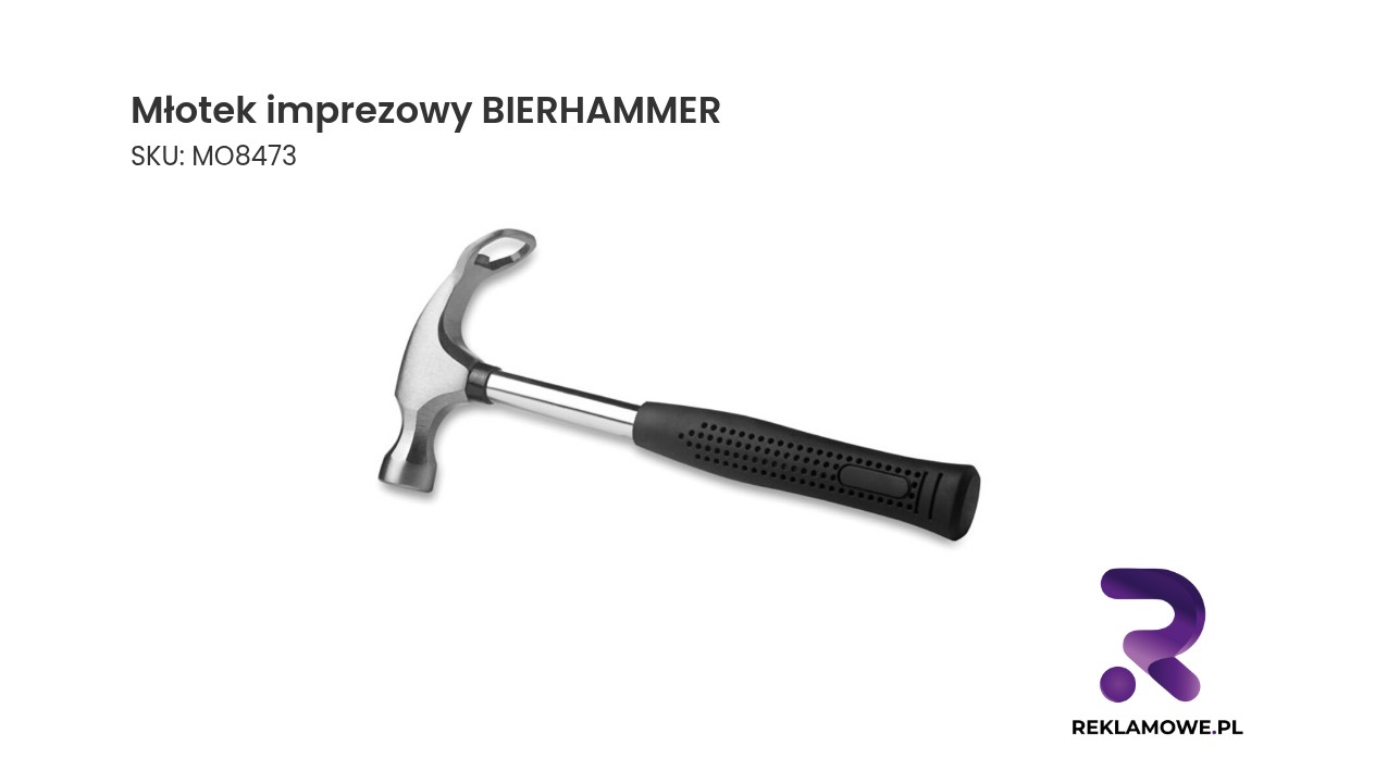 Młotek imprezowy BIERHAMMER z wbudowaną otwieraczką do piwa