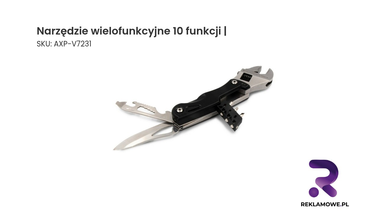 Narzędzie wielofunkcyjne o 10 funkcjach