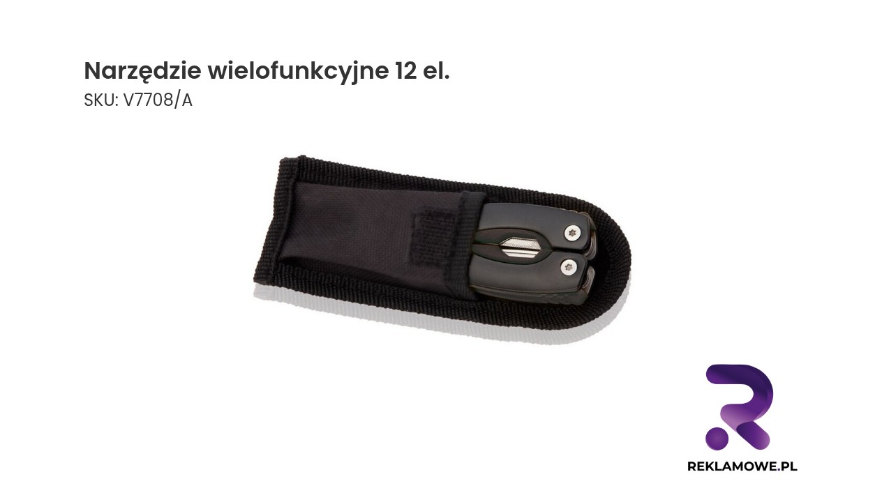 Narzędzie wielofunkcyjne 12 elementowe