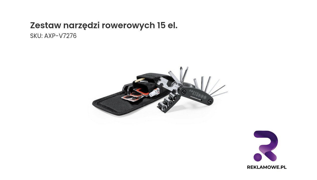 Zestaw narzędzi rowerowych 15 elementów