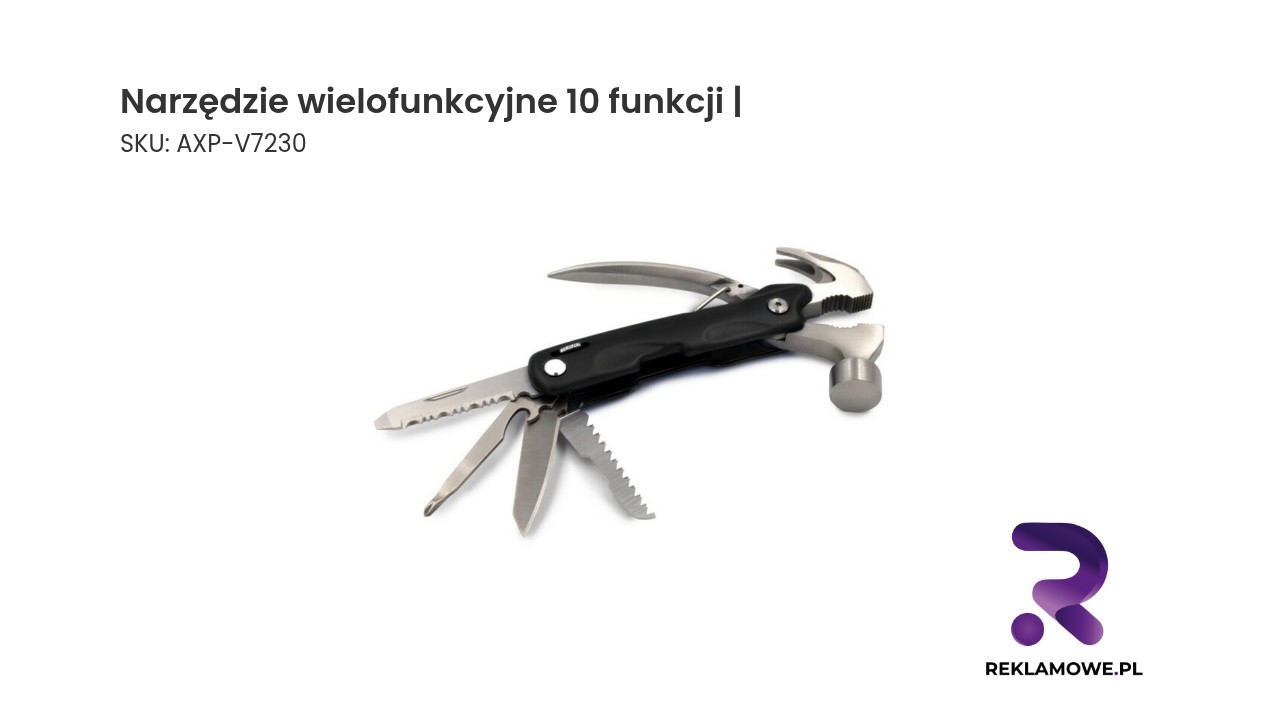Narzędzie wielofunkcyjne z 10 funkcjami