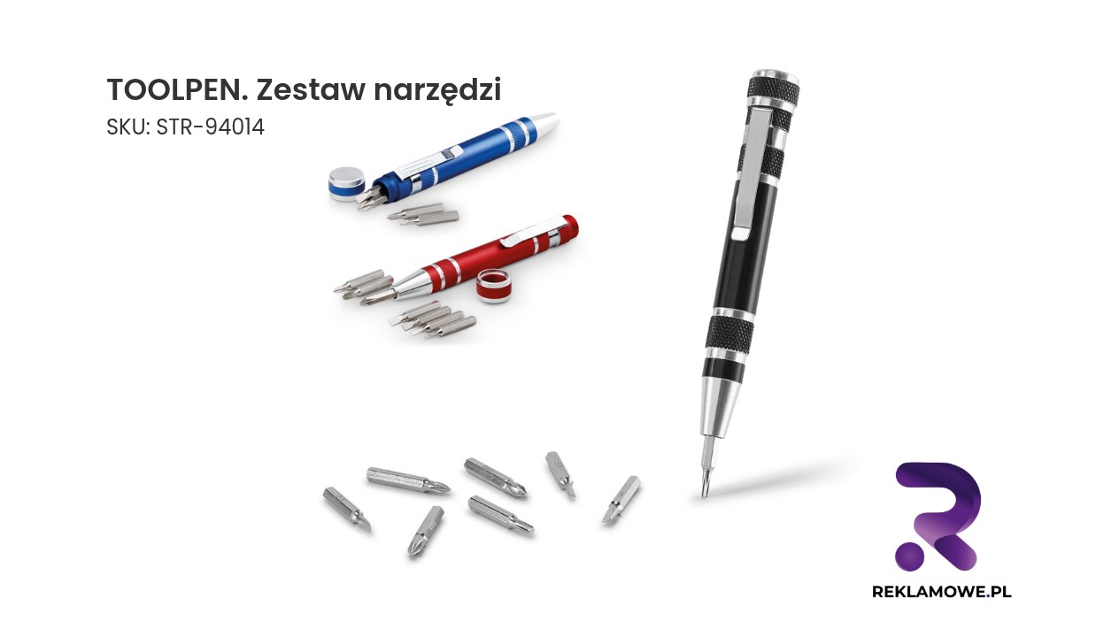 TOOLPEN. Zestaw narzędzi TOOLPEN zestaw narzędzi - praktyczny komplet narzędzi