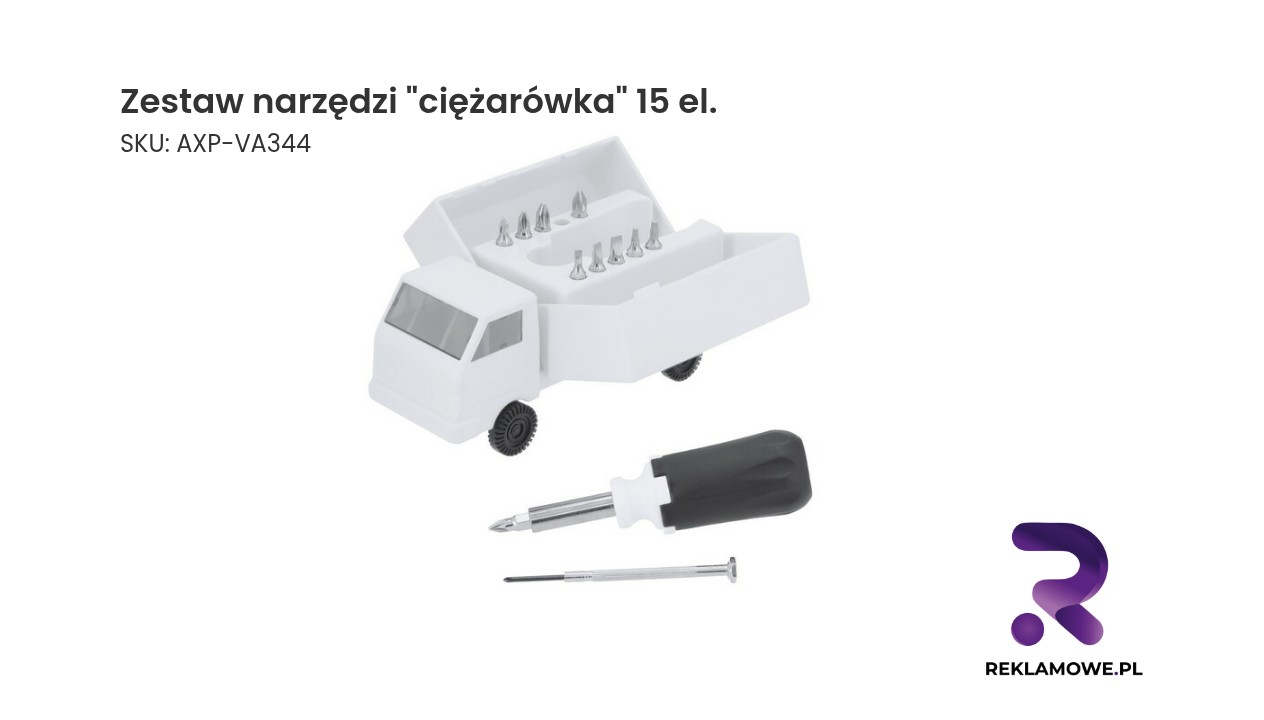 Zestaw narzędzi Zestaw narzędzi w kształcie ciężarówki