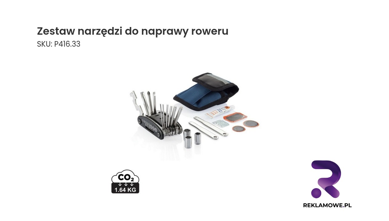 Zestaw narzędzi do naprawy roweru