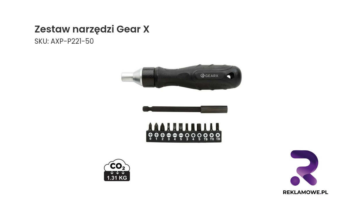 Zestaw narzędzi Gear X – profesjonalny komplet narzędzi